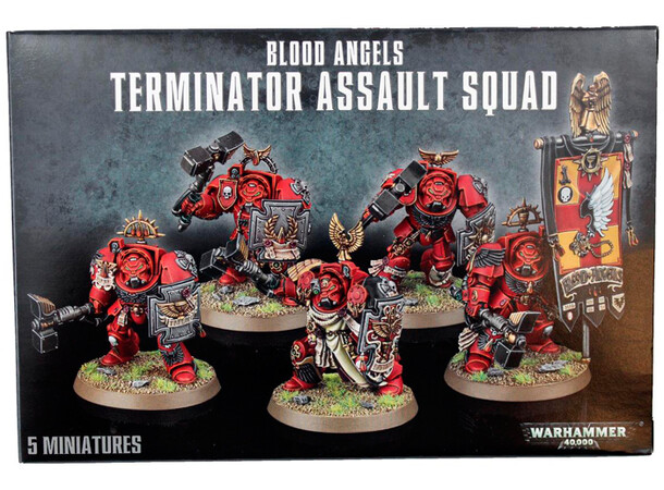 Blood Angels Terminator Assault Squad Warhammer 40K